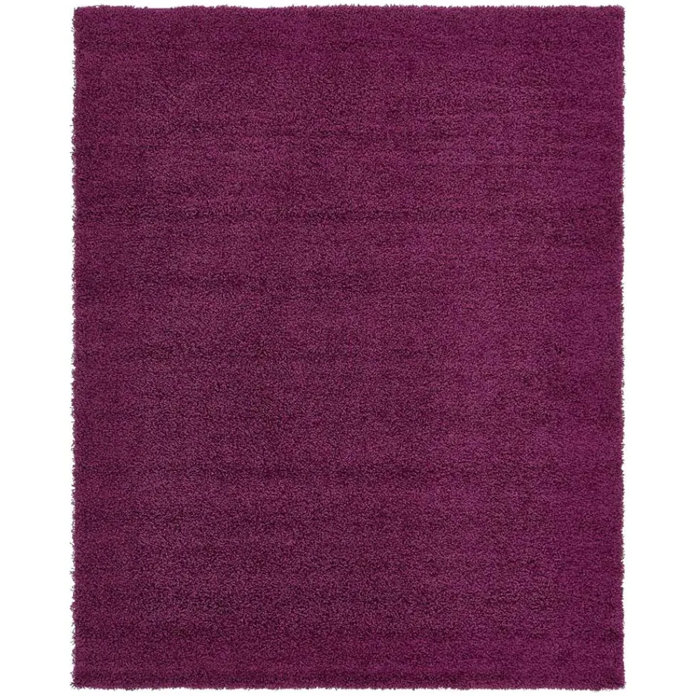 Wohnen Hochflor Teppich oder Läufer in Violett - Zelio