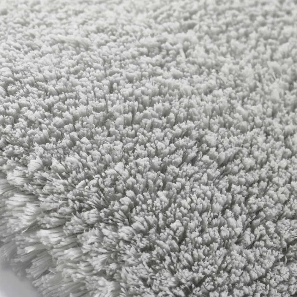 Wohnen Hochflorteppich in Silbergrau - Ronin