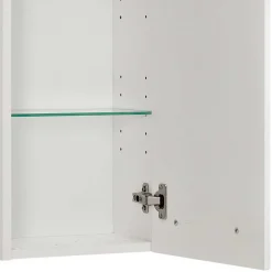 Wohnen Hochglanz Bad-Oberschrank in Weiß - Makimona