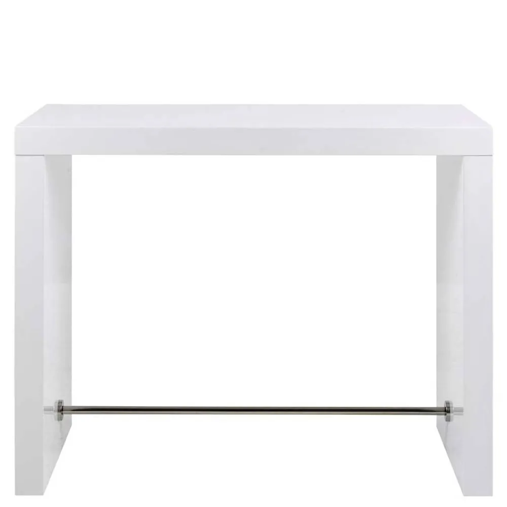 Wohnen Bartische*Hochglanz Bartisch in Weiß - modern - Marciana