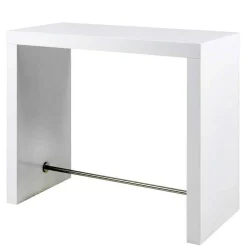 Wohnen Bartische*Hochglanz Bartisch in Weiß - modern - Marciana