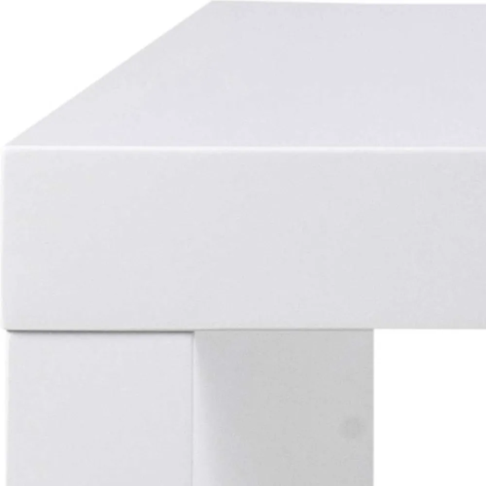 Wohnen Bartische*Hochglanz Bartisch in Weiß - modern - Marciana