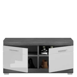 Wohnen Hochglanz Flureinrichtung Set - Nancys (vierteilig)