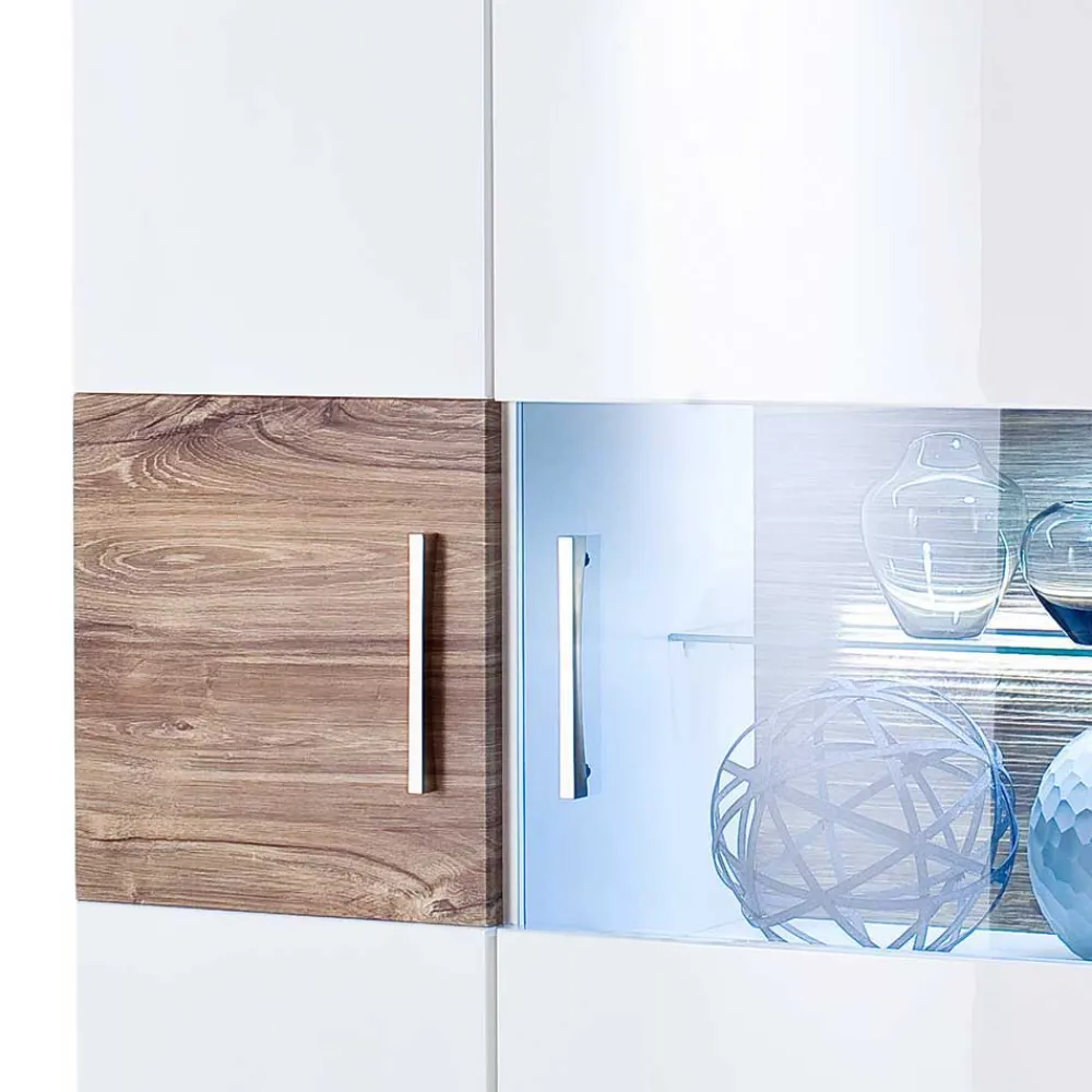 Wohnen Esszimmerschränke|Highboards*Hochglanz Highbord in Weiß - Icadro