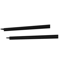 Wohnen Hochglanz TV Wohnwand in Schwarz - Funtana (fünfteilig)