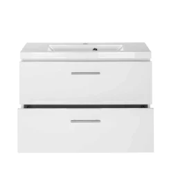 Wohnen Hochglanz Wand Waschtisch mit Waschbecken - Vohdan