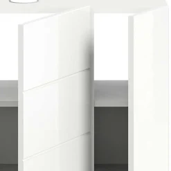 Wohnen Waschtisch|Waschbeckenunterschränke*Hochglanz Waschbeckenschrank in Weiß foliert - Vitablos