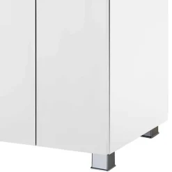 Wohnen Hochglanz Waschtisch mit Tür & Auszug - Vauflos