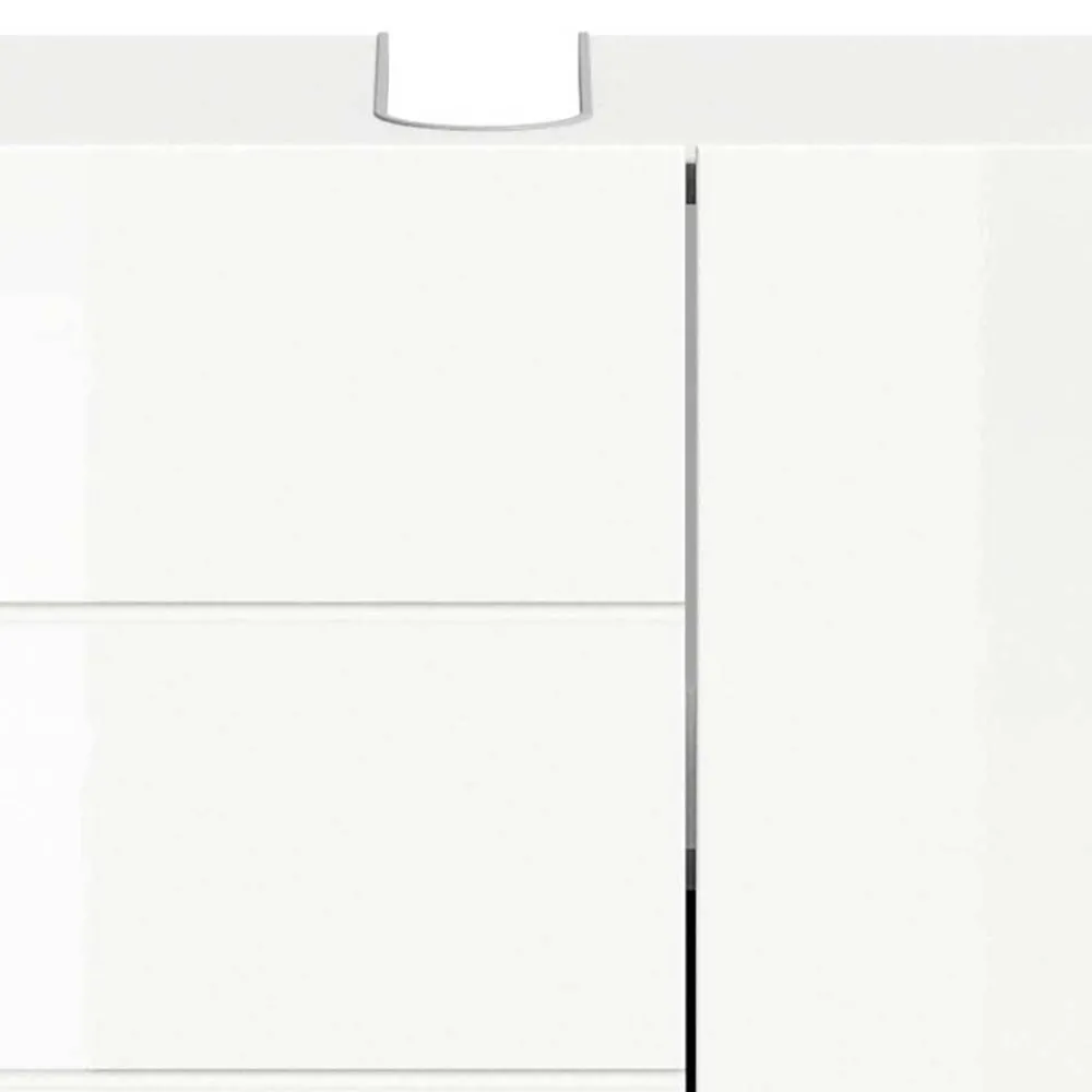 Wohnen Badschränke|Waschtisch*Hochglänzender Waschbeckenunterschrank in Weiß - Vitablos