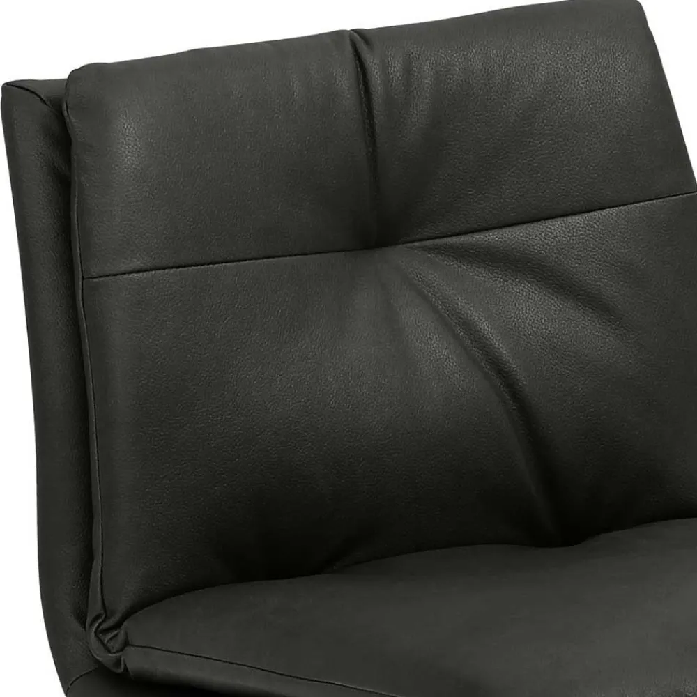 Wohnen Barhocker|Hocker*Hochhocker mit Rückenlehne in Dunkelgrau - Hobart