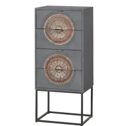 Wohnen Hochkommode - dekorativ mit Mandalas - Mesusco