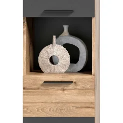 Wohnen Hochschrank fürs Bad - 2-türig & Fach & Schublade - Depart