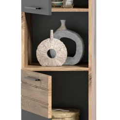 Wohnen Hochschrank fürs Bad - 2-türig & Fach & Schublade - Depart