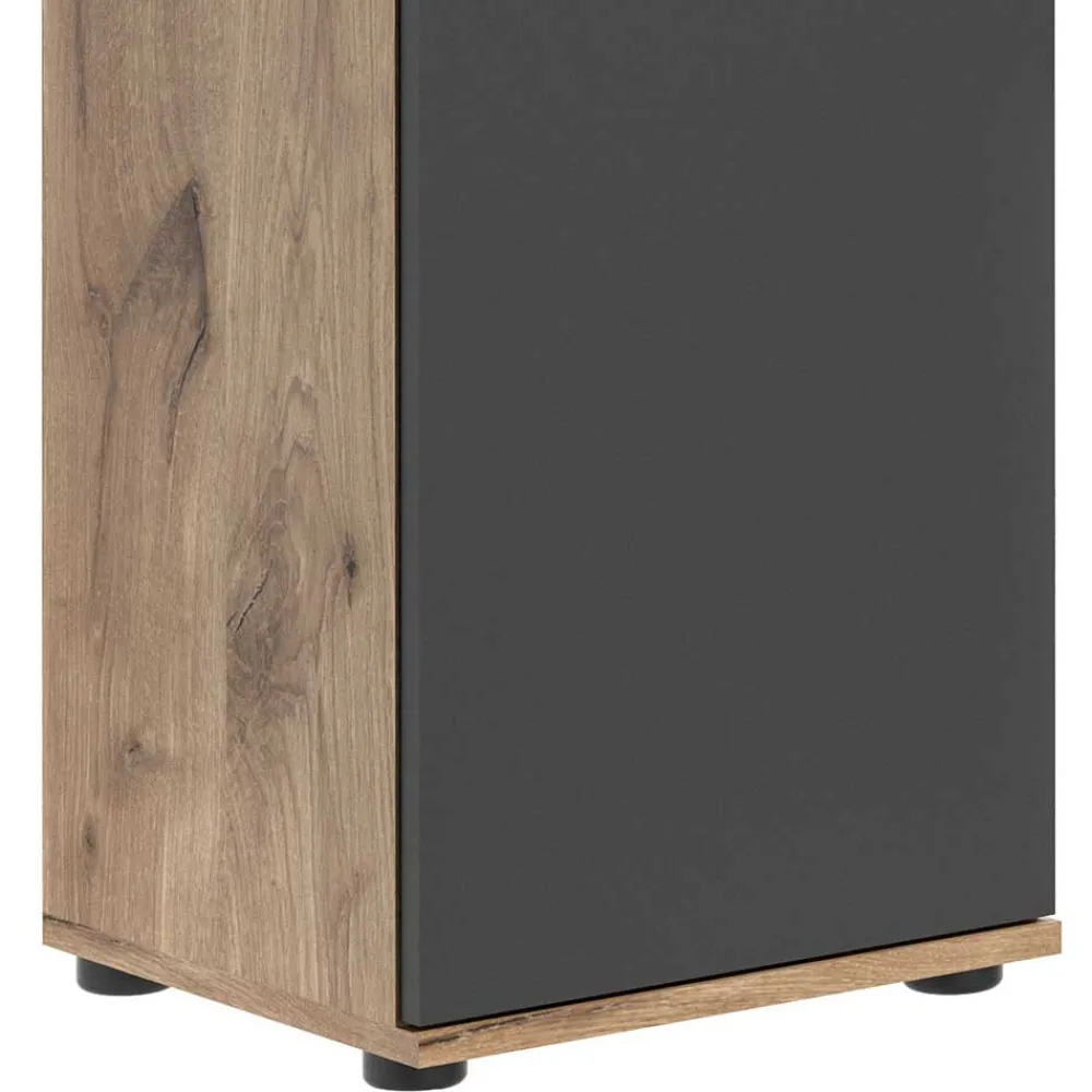 Wohnen Hochschrank fürs Bad - 2-türig & Fach & Schublade - Depart