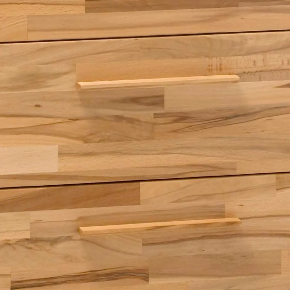 Wohnen Loft Möbel|Industrial Möbel*Hochwertige Kommode in Kernbuche und Beton Optik - Haruto