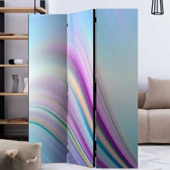 Wohnen Hochwertiger Leinwand Paravent mit Druck - Corunna