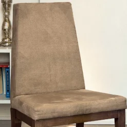 Wohnen Hochwertiger Polsterstuhl mit Massivholzgestell - Carissina