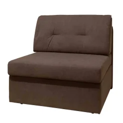 Wohnen Braune Möbel|Sofas*Hochwertiger Schlafsessel in Dunkelbraun - Camuna