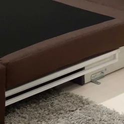 Wohnen Braune Möbel|Sofas*Hochwertiger Schlafsessel in Dunkelbraun - Camuna