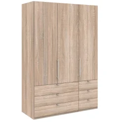 Wohnen Hochwertiger Schlafzimmerschrank foliert Holzoptik - Zayun