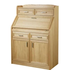 Wohnen Esszimmerschränke*Hochwertiger Schreibschrank in geölter Eiche - Gatania