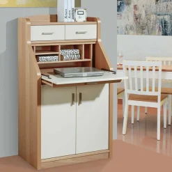 Wohnen Esszimmerschränke*Hochwertiger Sekretär in Creme & Buche - Rayn