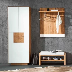 Wohnen Hochwertiges Design Flurmöbel Set - Mandrey (dreiteilig)