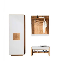 Wohnen Hochwertiges Design Flurmöbel Set - Mandrey (dreiteilig)