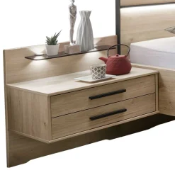 Wohnen Hochwertiges Schlafzimmer Set mit LED - Licruva (vierteilig)