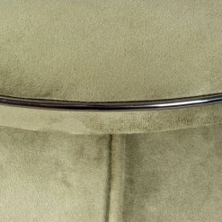 Wohnen Hocker in Oliv Grün mit Dunkelgrau - Enlino