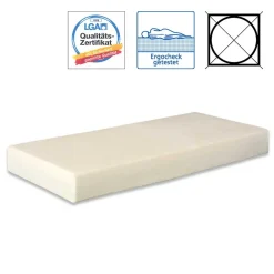 Wohnen Hohe Allergikermatratze mit Viscoschaum - Mitica
