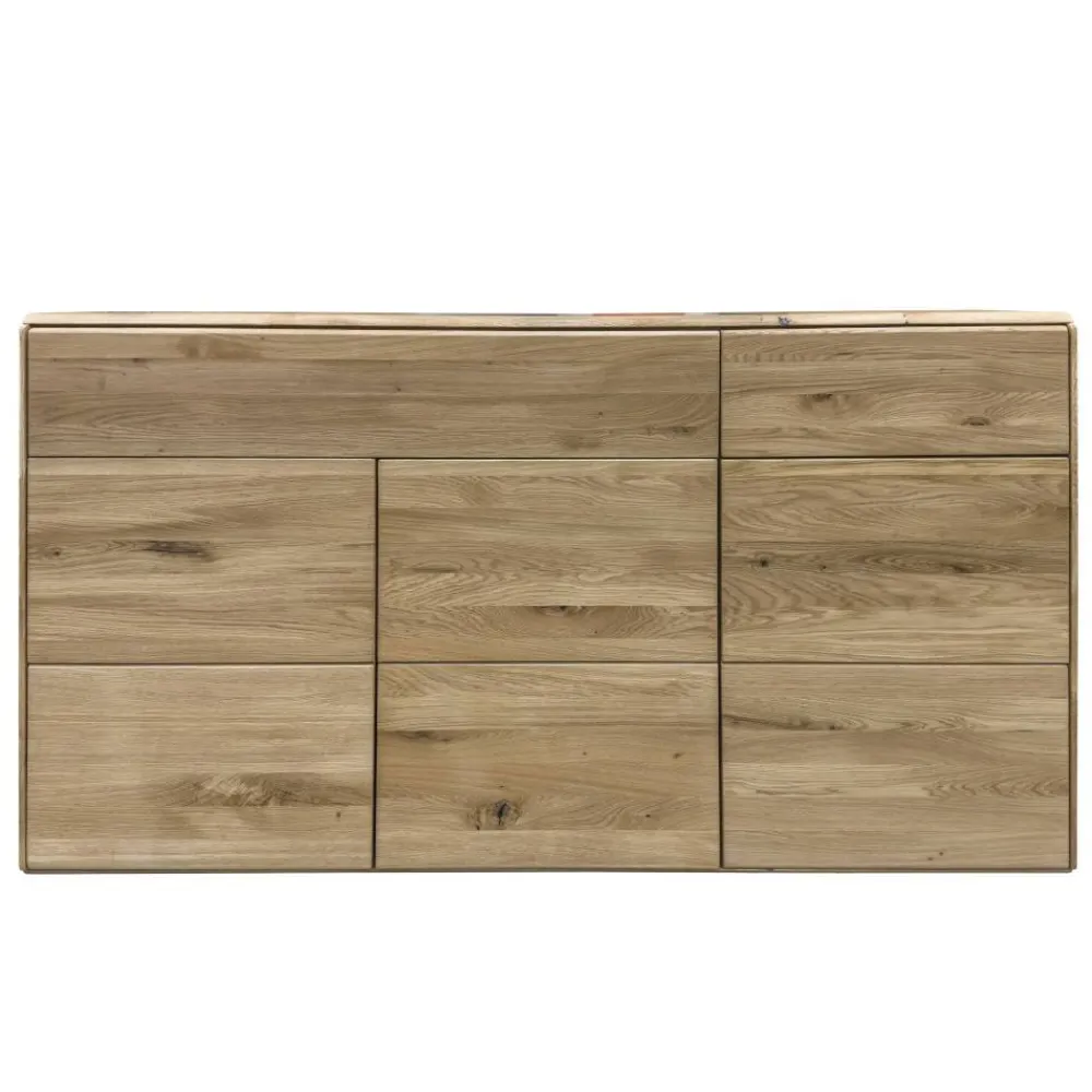 Wohnen Hohe Kommode aus Wildeiche Massivholz - Feanor