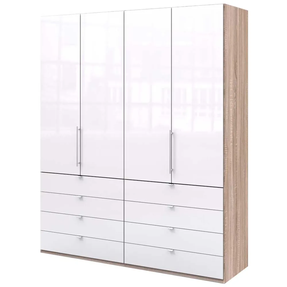 Wohnen Jugendzimmerschränke*Hoher Kleiderschrank 2 türig - Bosays