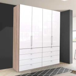 Wohnen Jugendzimmerschränke*Hoher Kleiderschrank 2 türig - Bosays