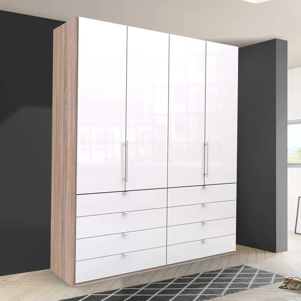 Wohnen Jugendzimmerschränke*Hoher Kleiderschrank 2 türig - Bosays