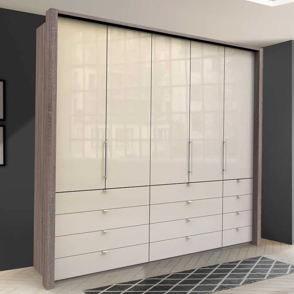 Wohnen Hoher Schlafzimmer-Kleiderschrank mit zwölf Schubladen - Lavista