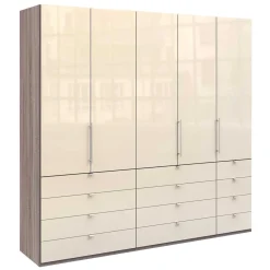 Wohnen Hoher Schlafzimmer-Kleiderschrank mit zwölf Schubladen - Lavista