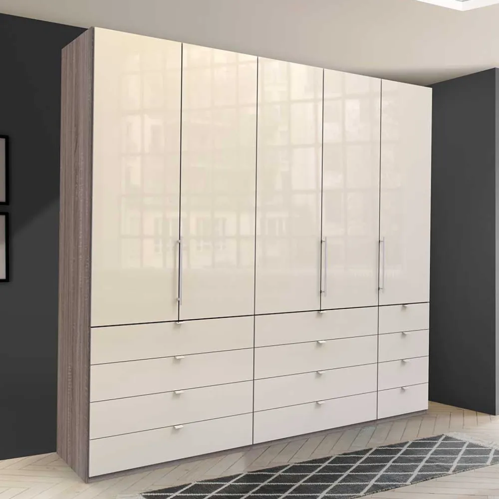 Wohnen Hoher Schlafzimmer-Kleiderschrank mit zwölf Schubladen - Lavista