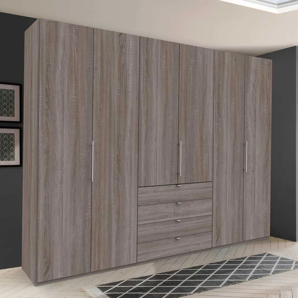 Wohnen Schränke|Kleiderschränke*Hoher Schlafzimmerschrank 3 türig - Crenba