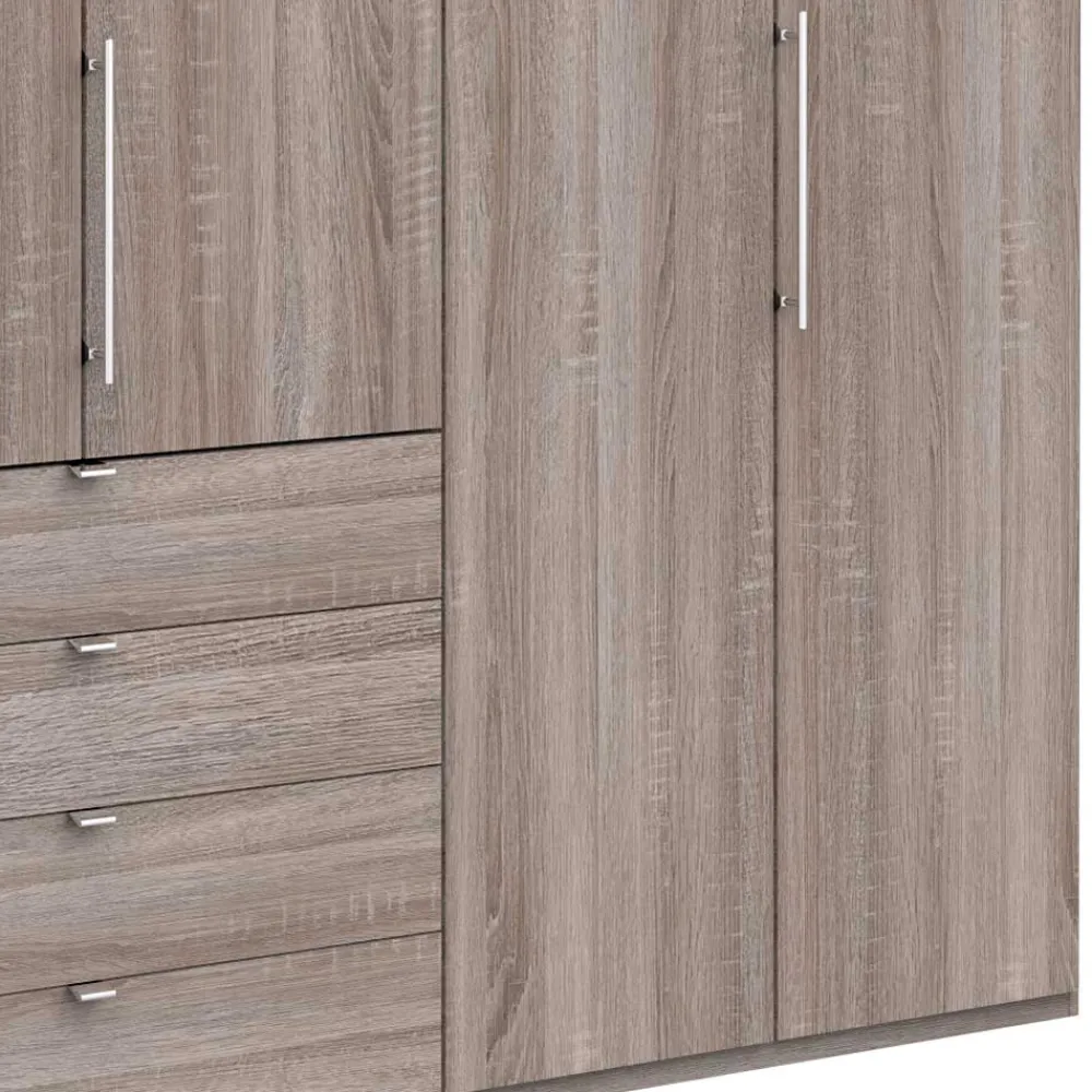 Wohnen Schränke|Kleiderschränke*Hoher Schlafzimmerschrank 3 türig - Crenba