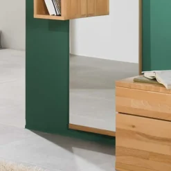 Wohnen Hoher Spiegel Wislama mit Regalelement