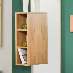 Wohnen Hoher Spiegel Wislama mit Regalelement