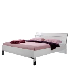 Wohnen Hohes Bett Shaker in Weiß