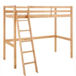 Kinder Wohnen Hohes Hochbett aus Kiefer Massivholz - Usavina