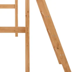 Kinder Wohnen Hohes Hochbett aus Kiefer Massivholz - Usavina