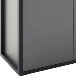 Wohnen Hohes Sideboard in Grau & Anthrazit - Ridona