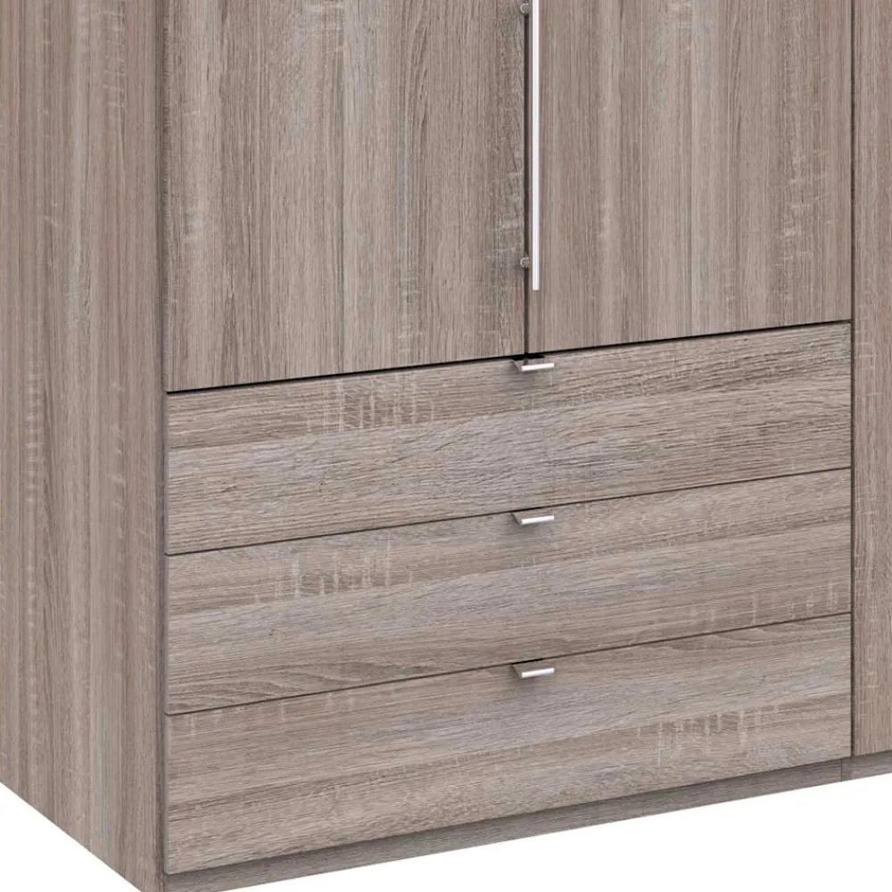 Wohnen Jugendzimmerschränke*Holz Dekor Schlafzimmerschrank mit Falttüren - Crenba