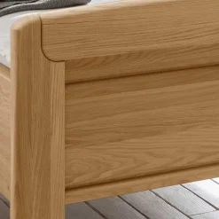 Wohnen Betten|Betten*Holz Einzelbett mit Kopf- und Fußteil - Emdsiva