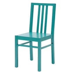 Wohnen Holz Esszimmerstuhl in Türkis Grenium aus Buche (2er Set)