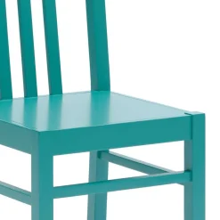 Wohnen Holz Esszimmerstuhl in Türkis Grenium aus Buche (2er Set)